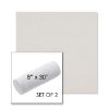 Picture of Lopi Snow | Set of 2 | 8" x 30" Sunbrella Outdoor Bolster Pillows with Premium Inserts