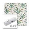 Picture of Martinique Tropic | Set of 2 | 8" x 30" Sunbrella Outdoor Bolster Pillows with Premium Inserts