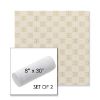 Picture of Mend Saffron | Set of 2 | 8" x 30" Sunbrella Outdoor Bolster Pillows with Premium Inserts