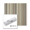 Picture of Milano Char | Set of 2 | 8" x 30" Sunbrella Outdoor Bolster Pillows with Premium Inserts