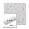 Picture of Nantucket Suntan | Set of 2 | 8" x 30" Sunbrella Outdoor Bolster Pillows with Premium Inserts