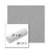 Picture of Natte Grey Chine | Set of 2 | 8" x 30" Sunbrella Outdoor Bolster Pillows with Premium Inserts