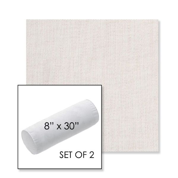 Picture of Nova Glow | Set of 2 | 8" x 30" Sunbrella Outdoor Bolster Pillows with Premium Inserts
