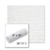 Picture of Piazza White | Set of 2 | 8" x 30" Sunbrella Outdoor Bolster Pillows with Premium Inserts