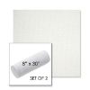Picture of Pique Salt | Set of 2 | 8" x 30" Sunbrella Outdoor Bolster Pillows with Premium Inserts