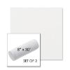Picture of Ritsy Salt | Set of 2 | 8" x 30" Sunbrella Outdoor Bolster Pillows with Premium Inserts