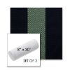 Picture of Rothko Mint Julep | Set of 2 | 8" x 30" Sunbrella Outdoor Bolster Pillows with Premium Inserts