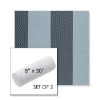 Picture of Rothko Oceanfront | Set of 2 | 8" x 30" Sunbrella Outdoor Bolster Pillows with Premium Inserts