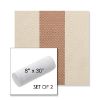 Picture of Rothko Pink Lady | Set of 2 | 8" x 30" Sunbrella Outdoor Bolster Pillows with Premium Inserts