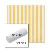 Picture of Sail Away Sunflower | Set of 2 | 8" x 30" Sunbrella Outdoor Bolster Pillows with Premium Inserts