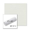 Picture of Sailcloth Salt | Set of 2 | 8" x 30" Sunbrella Outdoor Bolster Pillows with Premium Inserts