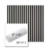Picture of Shore Classic | Set of 2 | 8" x 30" Sunbrella Outdoor Bolster Pillows with Premium Inserts