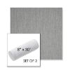 Picture of Switch Silver | Set of 2 | 8" x 30" Sunbrella Outdoor Bolster Pillows with Premium Inserts