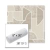 Picture of Territory Alum | Set of 2 | 8" x 30" Sunbrella Outdoor Bolster Pillows with Premium Inserts