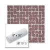 Picture of Toggle Aster | Set of 2 | 8" x 30" Sunbrella Outdoor Bolster Pillows with Premium Inserts