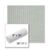Picture of Trail Sky | Set of 2 | 8" x 30" Sunbrella Outdoor Bolster Pillows with Premium Inserts