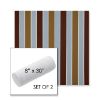 Picture of Varsity Cabernet Cloud | Set of 2 | 8" x 30" Sunbrella Outdoor Bolster Pillows with Premium Inserts