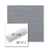 Picture of Willa Haze | Set of 2 | 8" x 30" Sunbrella Outdoor Bolster Pillows with Premium Inserts