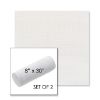 Picture of Willa Snow | Set of 2 | 8" x 30" Sunbrella Outdoor Bolster Pillows with Premium Inserts