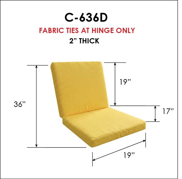 Patio Chair Add A Pad Thin Style Patio Chair Cushion