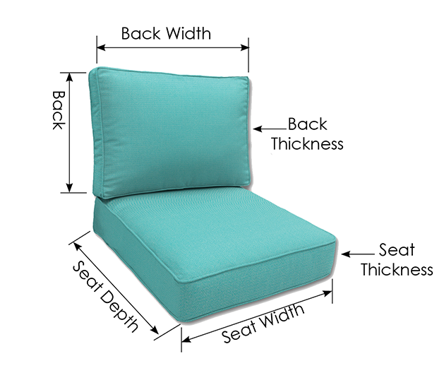 Regal Boxed Style Patio Furniture Cushions