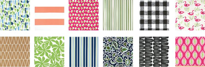 Premier Prints Outdoor Fabrics for Custom Cushions & Pillows