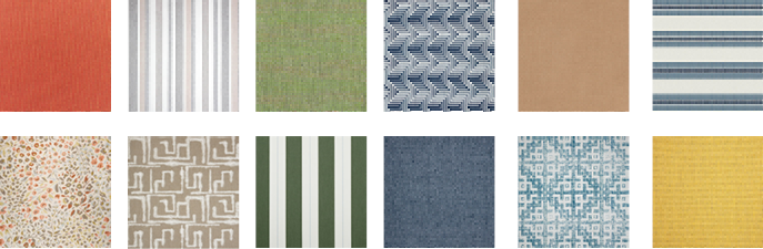Sunbrella Outdoor Fabrics for Patio Furniture Cushions
