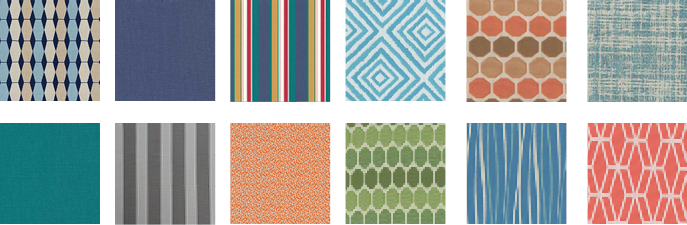 Tempotest Outdoor Fabrics for Patio Furniture Replacement Cushions