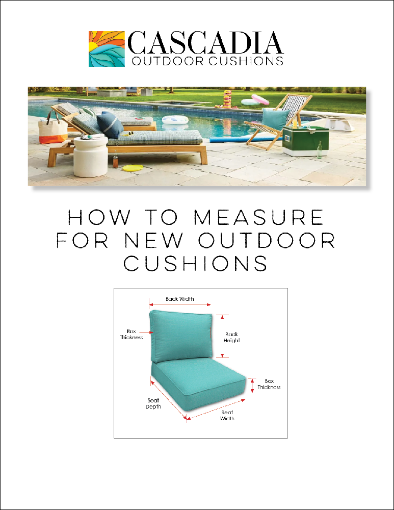 How To Measure For Outdoor Cushions