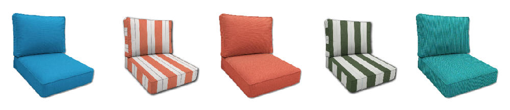 Universal Deep Seating Patio Furniture Replacement Cushions
