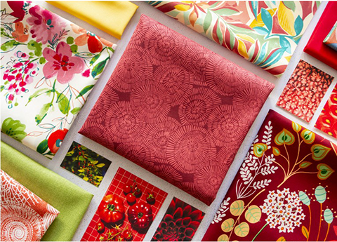 Outdoor Pillows Custom Made in Richloom Solairum Printed Polyester Fabrics