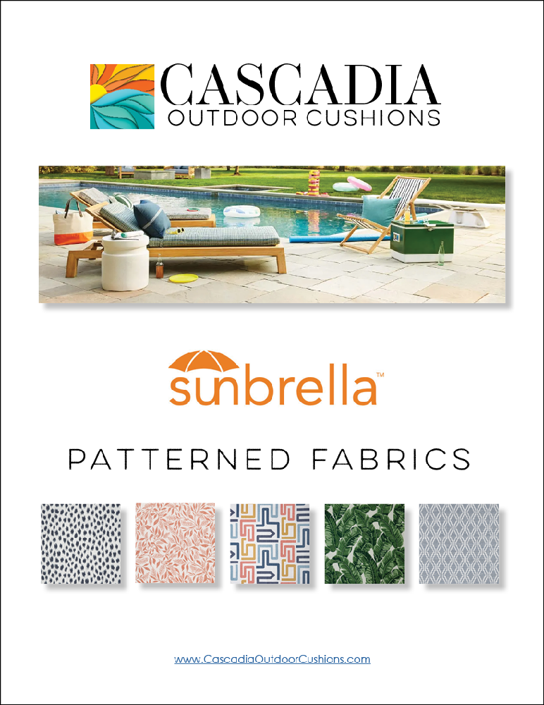 Sunbrella Textured Fabric Collection for Outdoor Cushions & Pillows