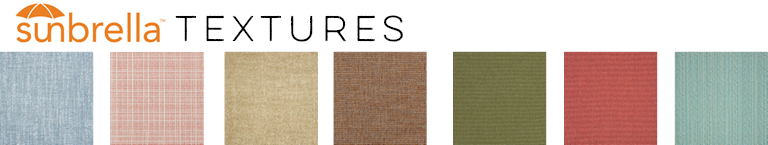 Sunbrella Fabrics for Hanamint Replacement Cushions